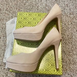 Gianni Bini Platform Heel- Jeanna - Sierra Tan- 9M